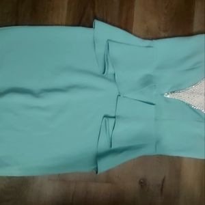 Small strapless dress